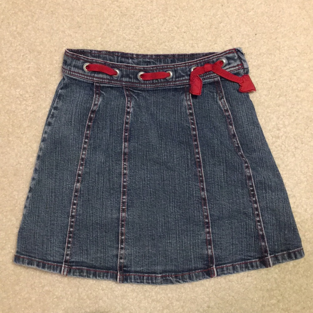 Gymboree jean skirt